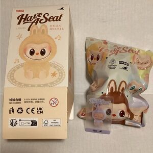 Pop Mart Have A Seat Labubu Doll - Lavendar, 100% authentic